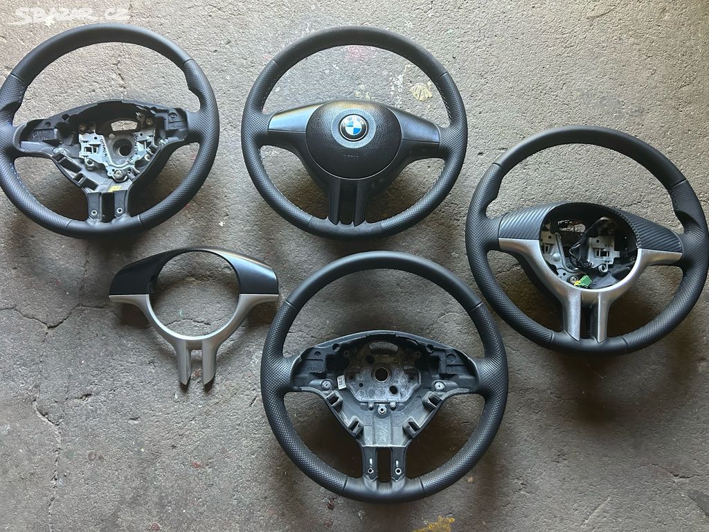 Renovované upravené volanty BMW E46 - různé typy