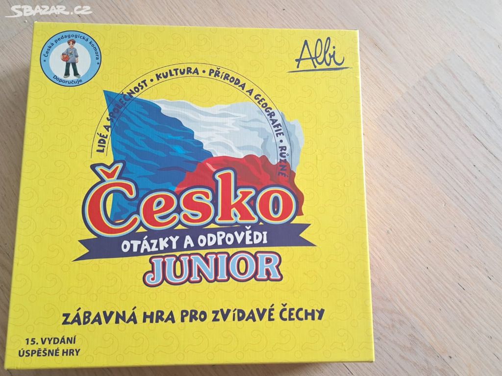 Česko Junior stolní hra