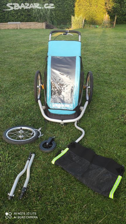 Cyklistický odpružený vozík Croozer
