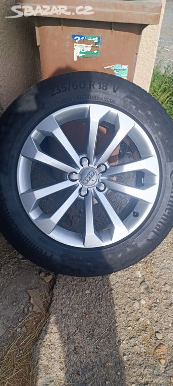 18"Alu kola originál Audi Q5 235/60/18