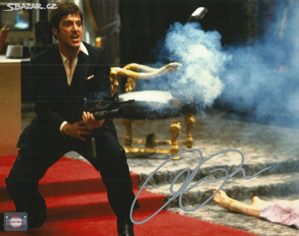 Al Pacino - foto s podpisem, COA + hologram