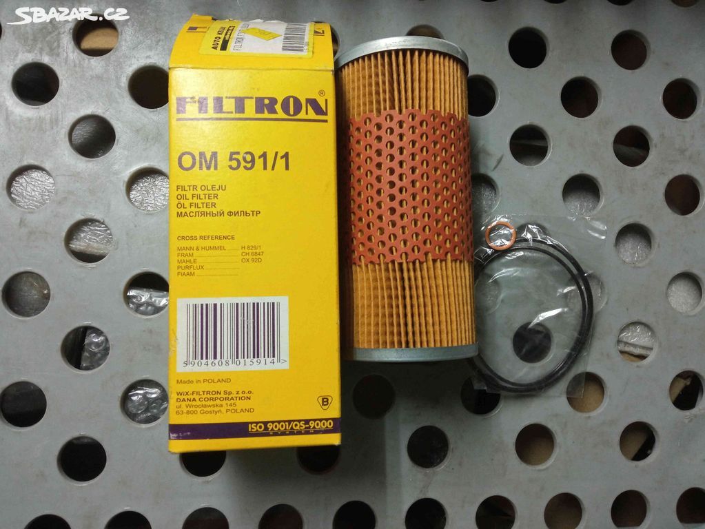 olejový filtr FILTRON OM 591/1 MERCEDES W140, W210