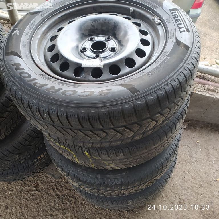 17" plechová kola 5x112 VOLKSWAGEN ŠKODA, AUDI