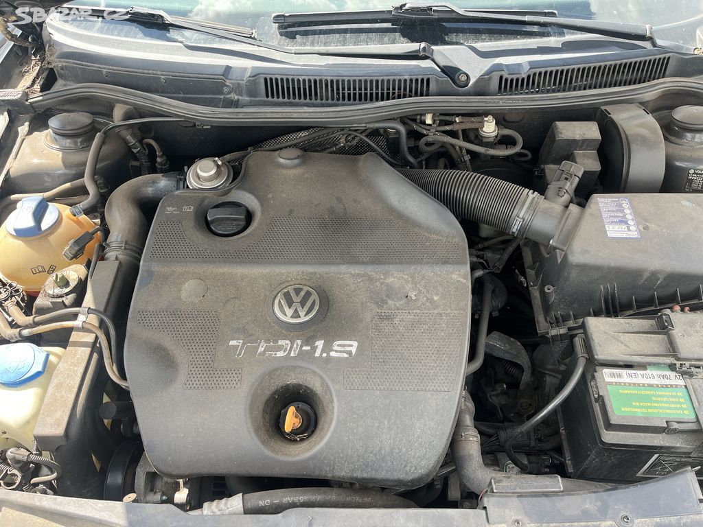 KOMPLETNĚ NASTROJENÝ MOTOR 1.9 TDI 66KW ALH