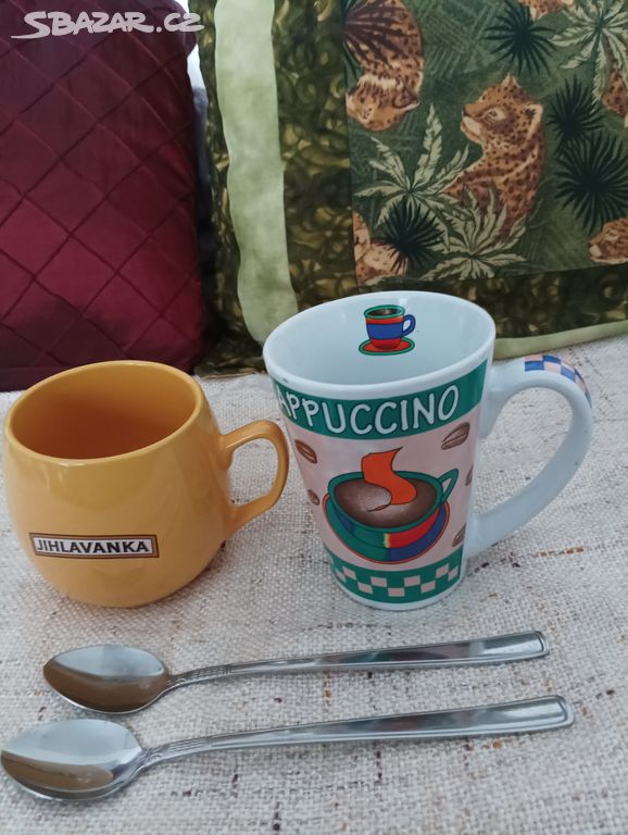 Jihlavanka + Cappuccino + koktejl lžičky