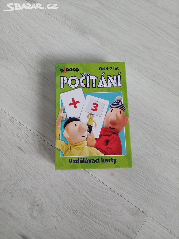 Karetní hra Počítání: Pat a Mat, zn. Didaco