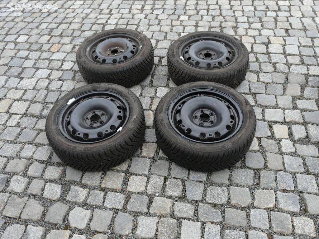 ZIMNÍ PNEU + DISKY ŠKODA 15" VW SEAT 195/50R15