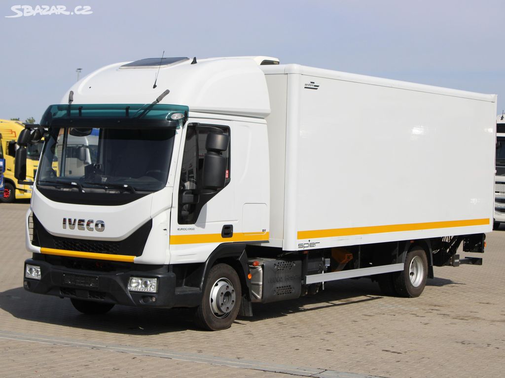 Iveco EUROCARGO 80E210, HYDRAULICKÉ ČELO, PNEU 90%