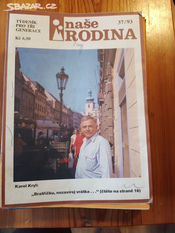 Časopisy Naše rodina