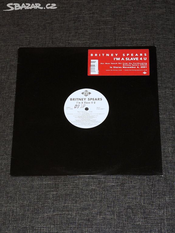 12" maxi singl Britney Spears - I'm A Slave 4 U