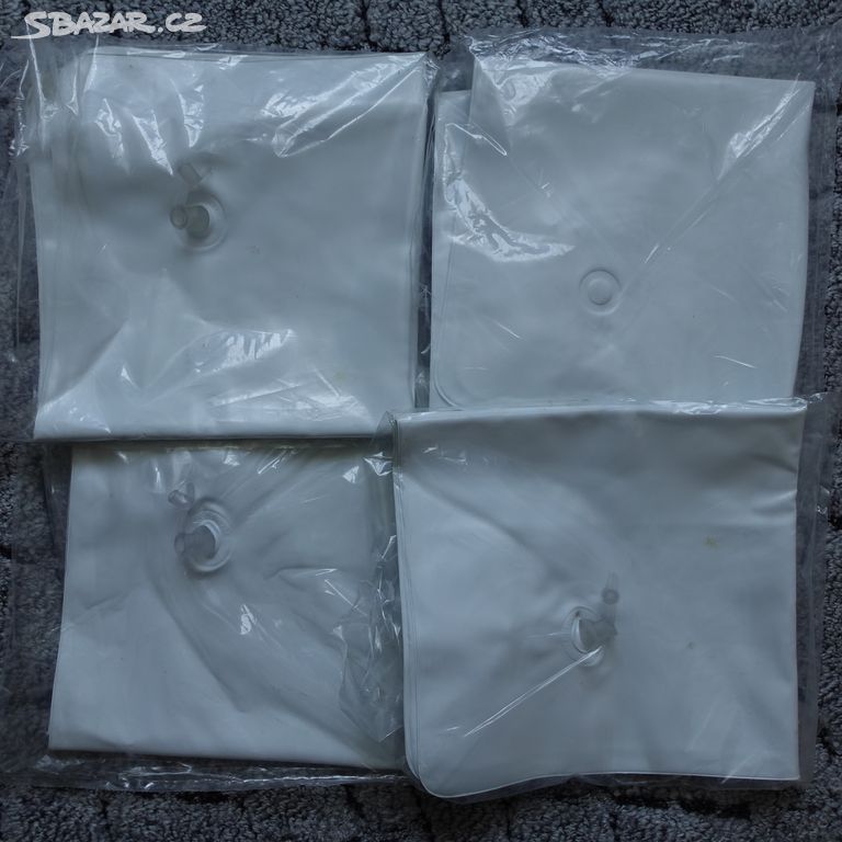 Nafukovací podložky bílé - 4 kusy