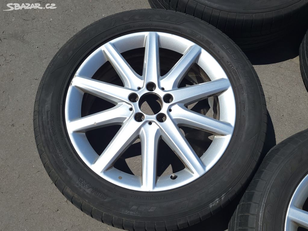 Original letní ALU kola Mercedes 19" 5x112 - R, ML