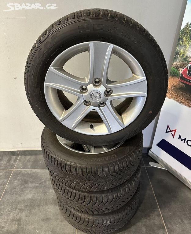 ALU KOLA MAZDA 5x114,3 205/55 R16 NEXEN ZIMNÍ