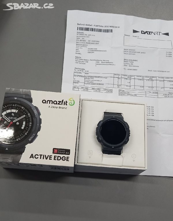 Prodam skoro nove hodinky Amazfit active edge