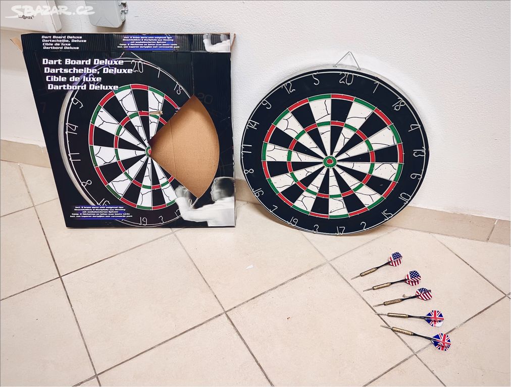 Terč na šipky - Dart Board Deluxe