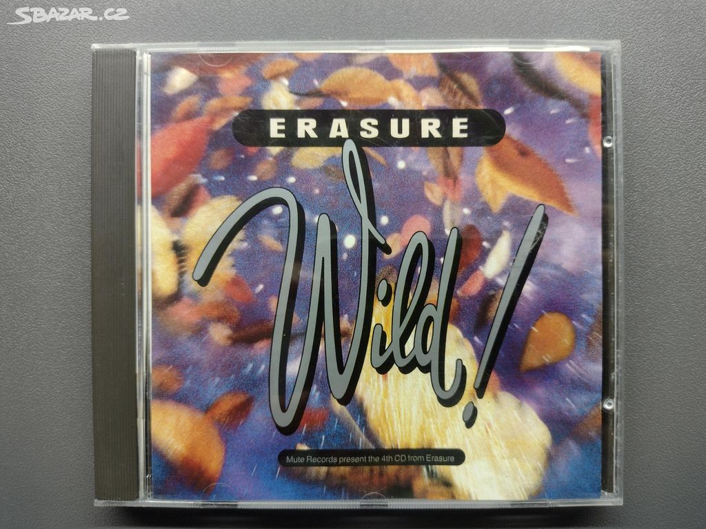 CD ERASURE - WILD (1989) RARE MUTE