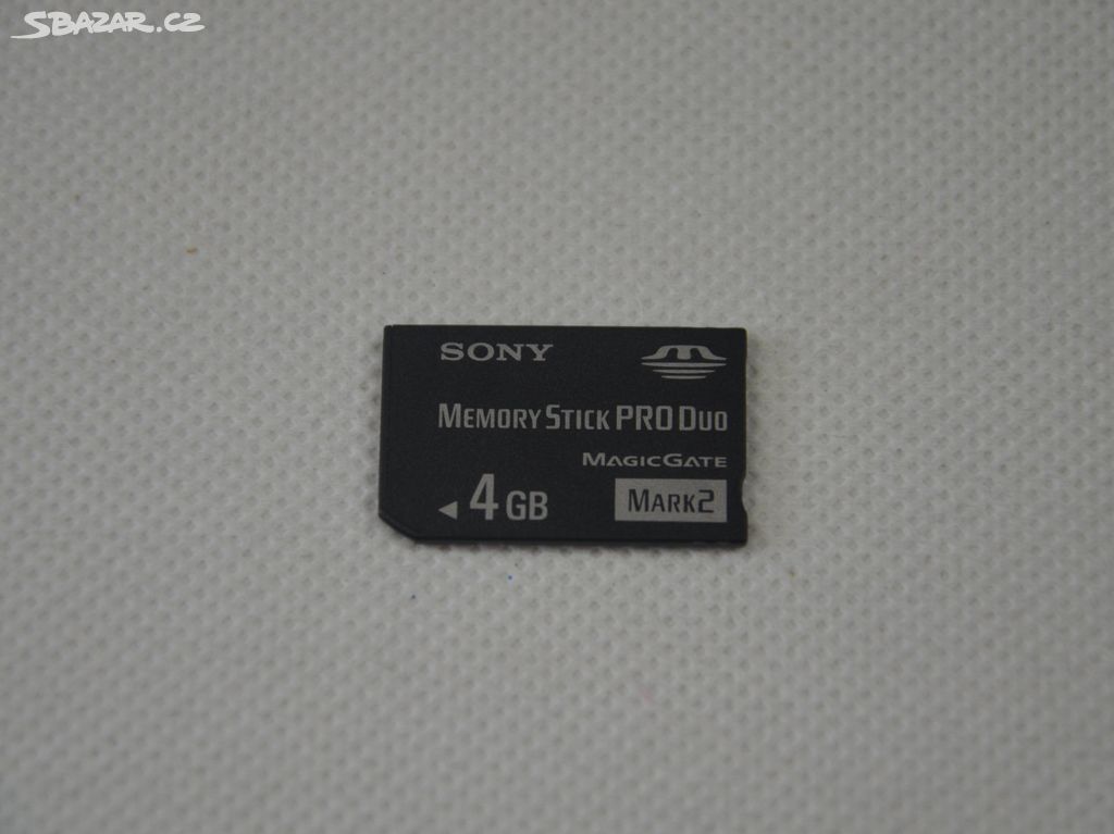 Sony Memory Stick PRO DUO 4GB Mark2