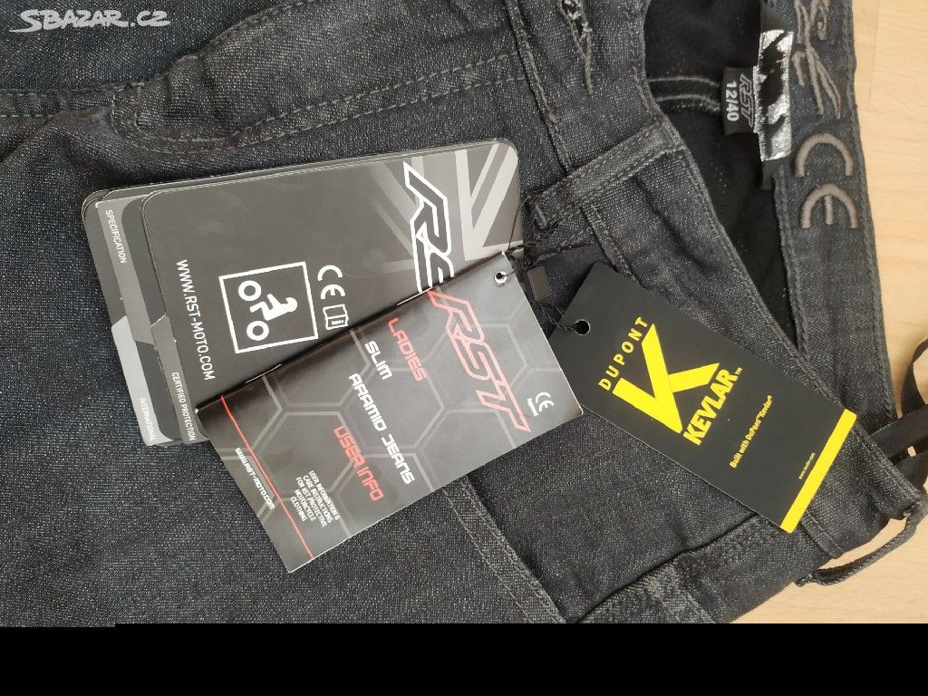 Dámské kevlarové jeans RST STRAIGHT SLIM CE 2089