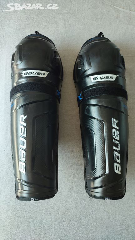 Hokejové Holeně BAUER S21 X SHIN GUARD - SR