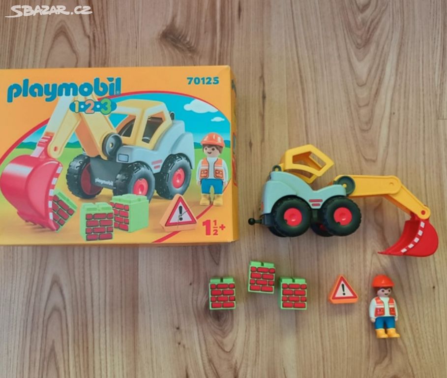 Playmobil bagr - jako nový