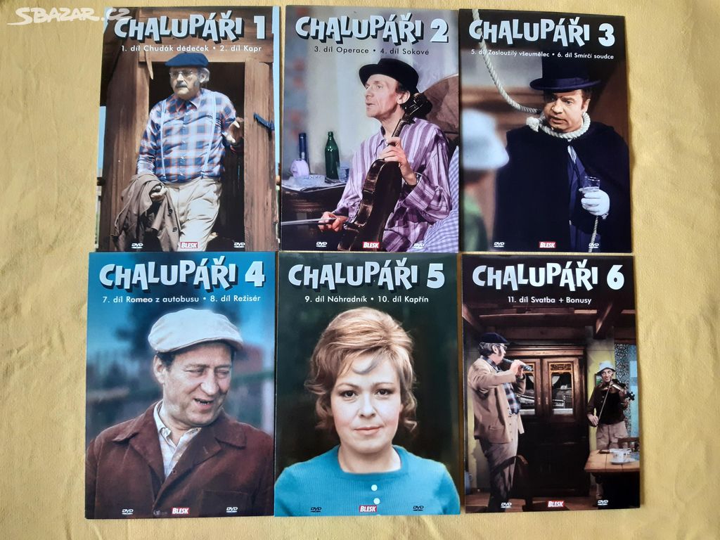 DVD seriál Chalupáři