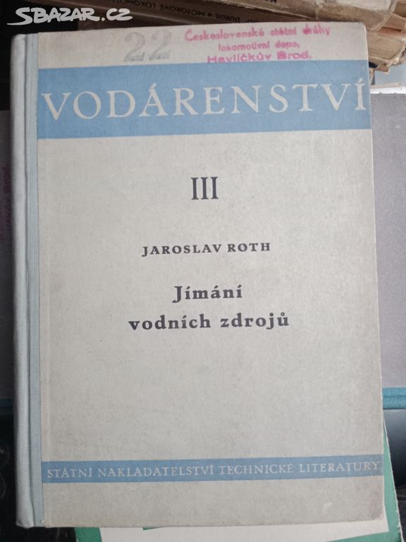 Vodárenství III. část, Jímání vodních zdrojů 1953