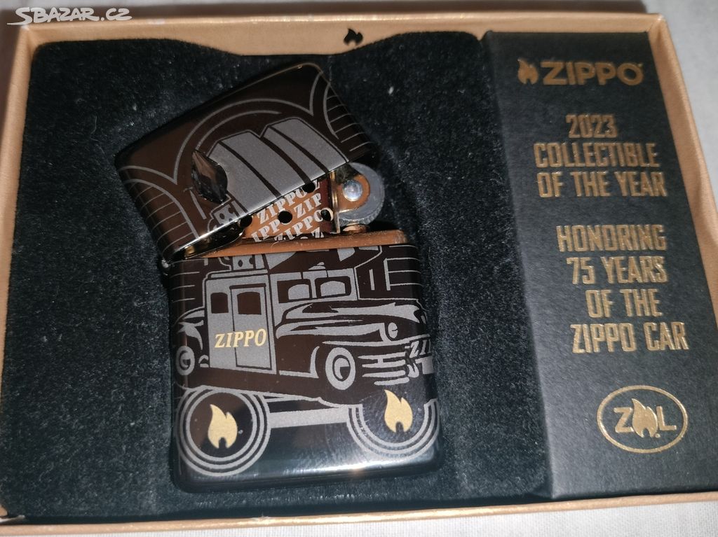 Zippo car anniversary 75 nový limitovaná edice