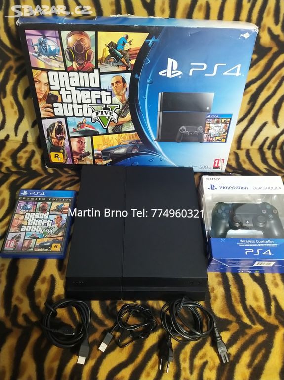 Playstation 4 (PS4) 500GB - TOP STAV