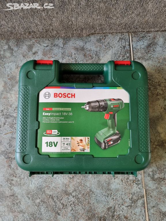 Aku vrtací šroubovák Bosch EasyImpact 18V-38