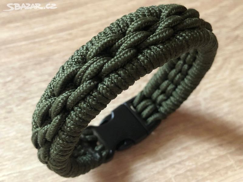 PARACORD NÁRAMEK (21 CM) ARMY STYL