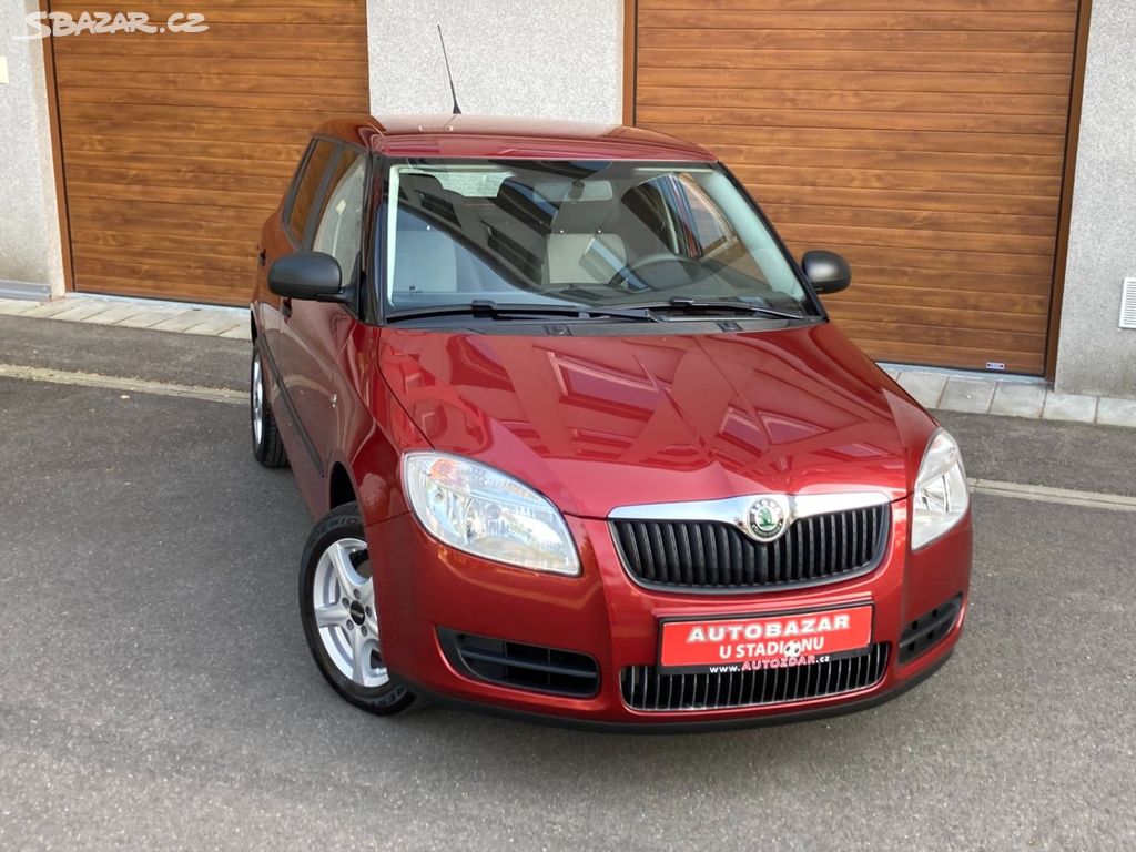 Škoda Fabia, 1,4 16V klima, servisní k.