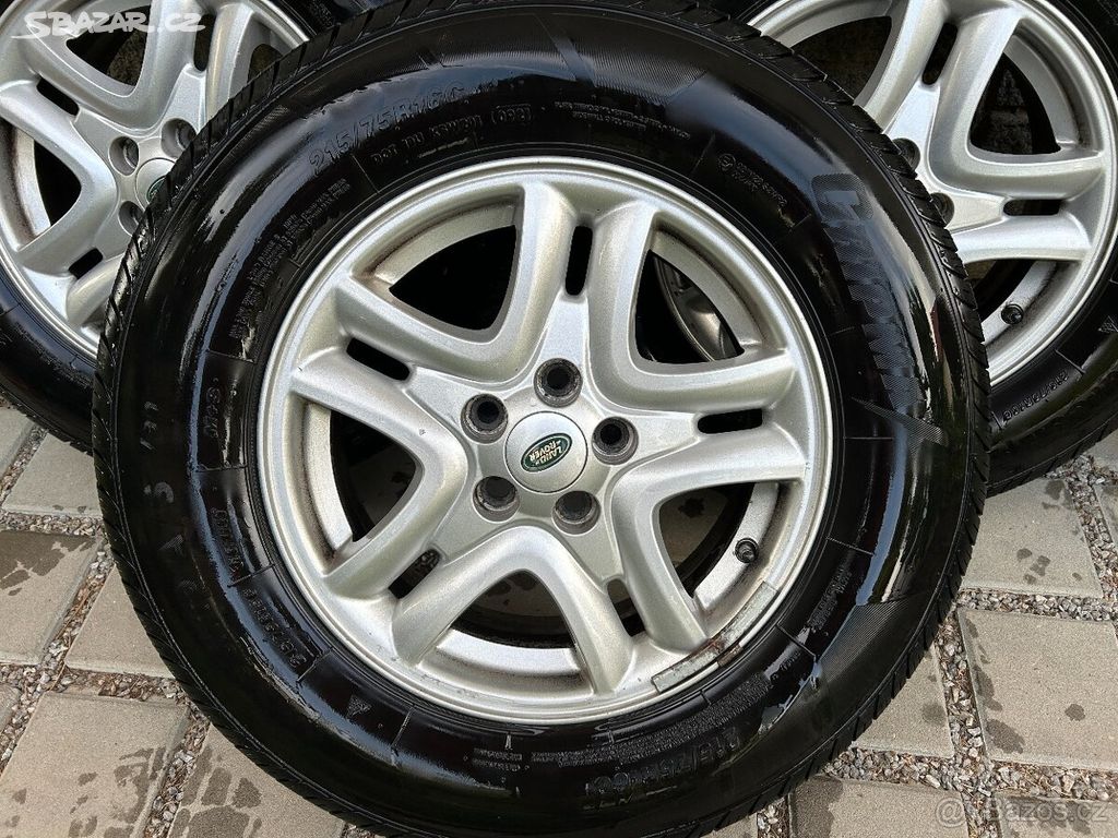 FREELANDER II 215/75 R16 Originál Disky s pneu