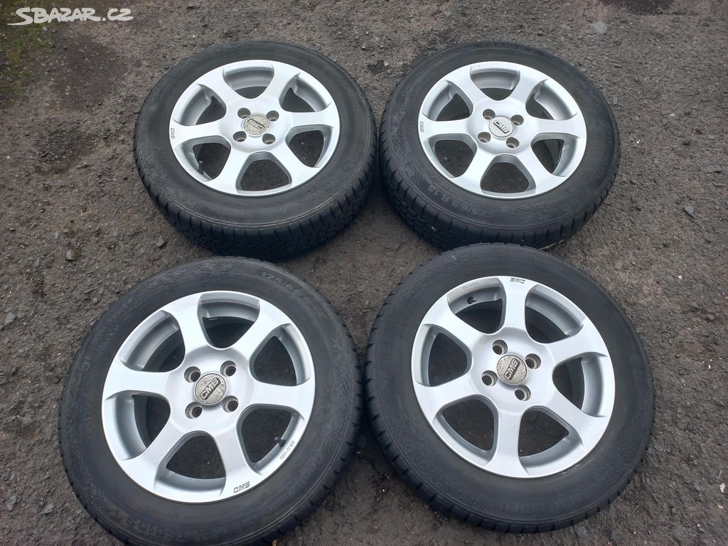 Sada ALU kol CMS 175/65R15 zimní