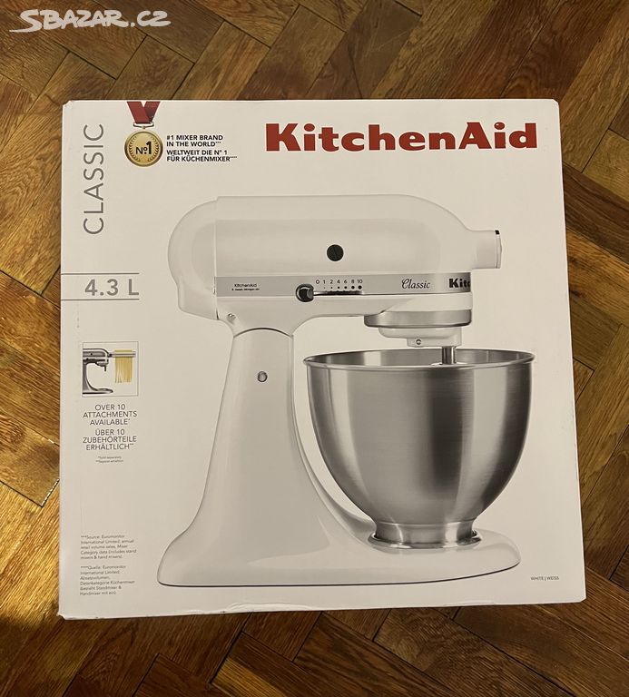 KitchenAid kuchyňský robot 5K45SSEWH bílý nový