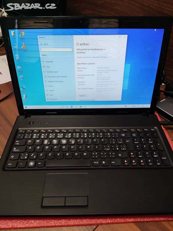 15,6" 2-jádro Lenovo,6gb DDR3,240gb SSD,baterie 2h