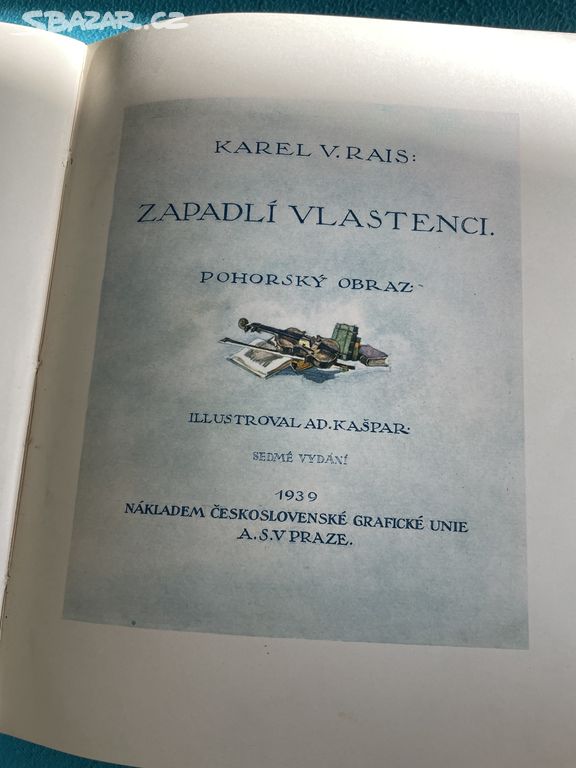 Zapadlí vlastenci K.V.Rais rok 1939