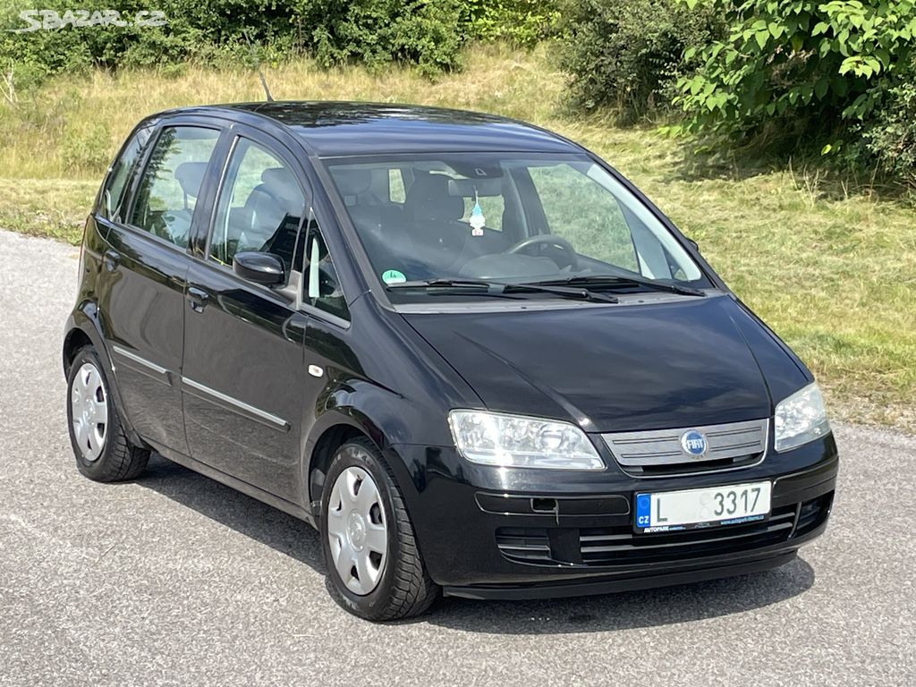 Fiat Idea 1.4 16V Dynamic, nová TK, 101658km