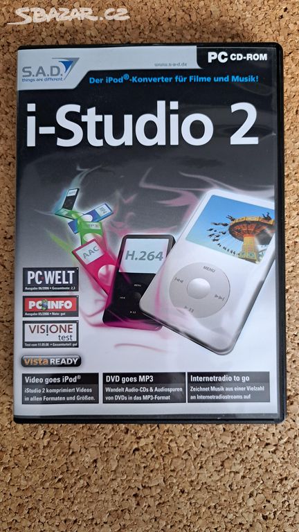 i-Studio 2 iPod konverter (retro pro sběratele)