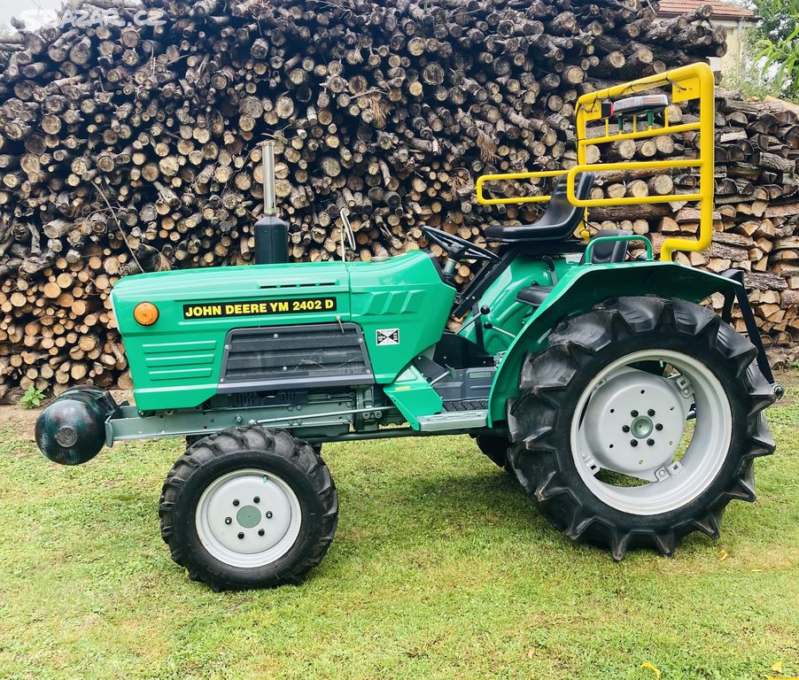 John Deere 30HP, 4x4, uzávěrka, PTO, top stav