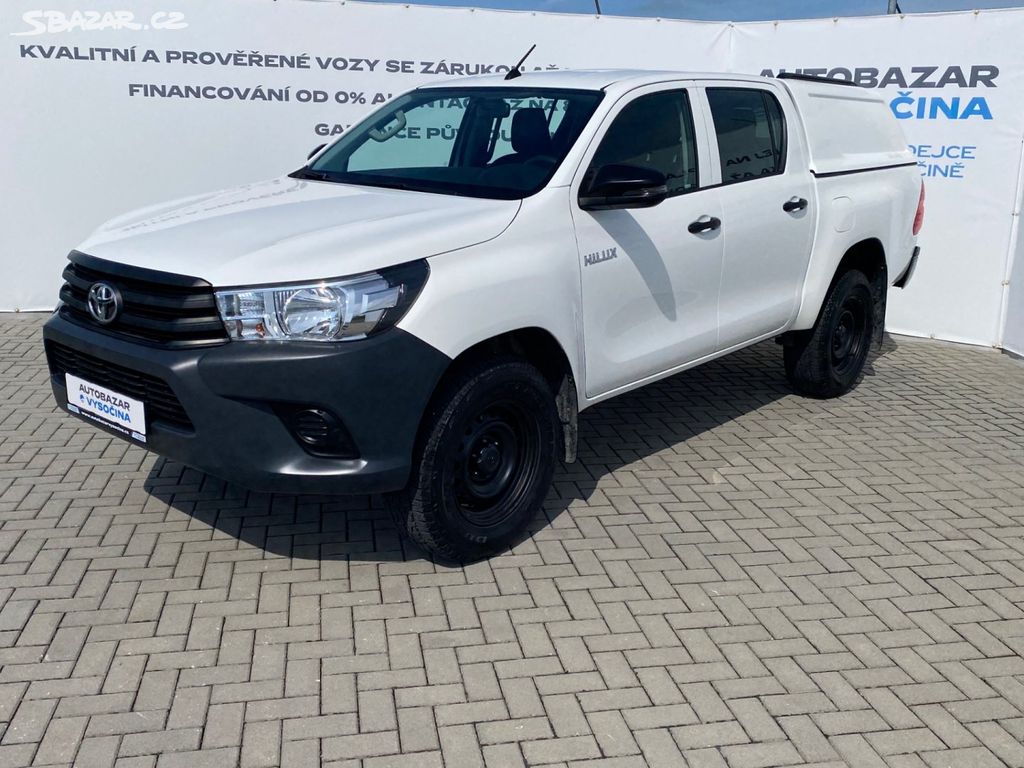 Toyota Hilux, 2.4 D4-D ČR! 1.MAJ.! Hardtop!