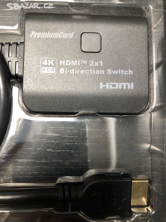 PremiumCord HDMI switch Bi-direction KHSWIT21B