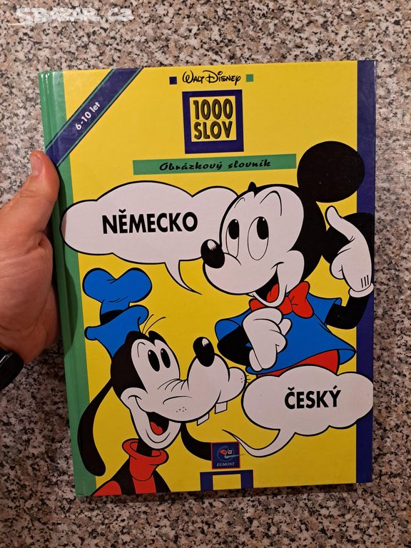 Obrázkový slovník německo-český Mickey Mouse