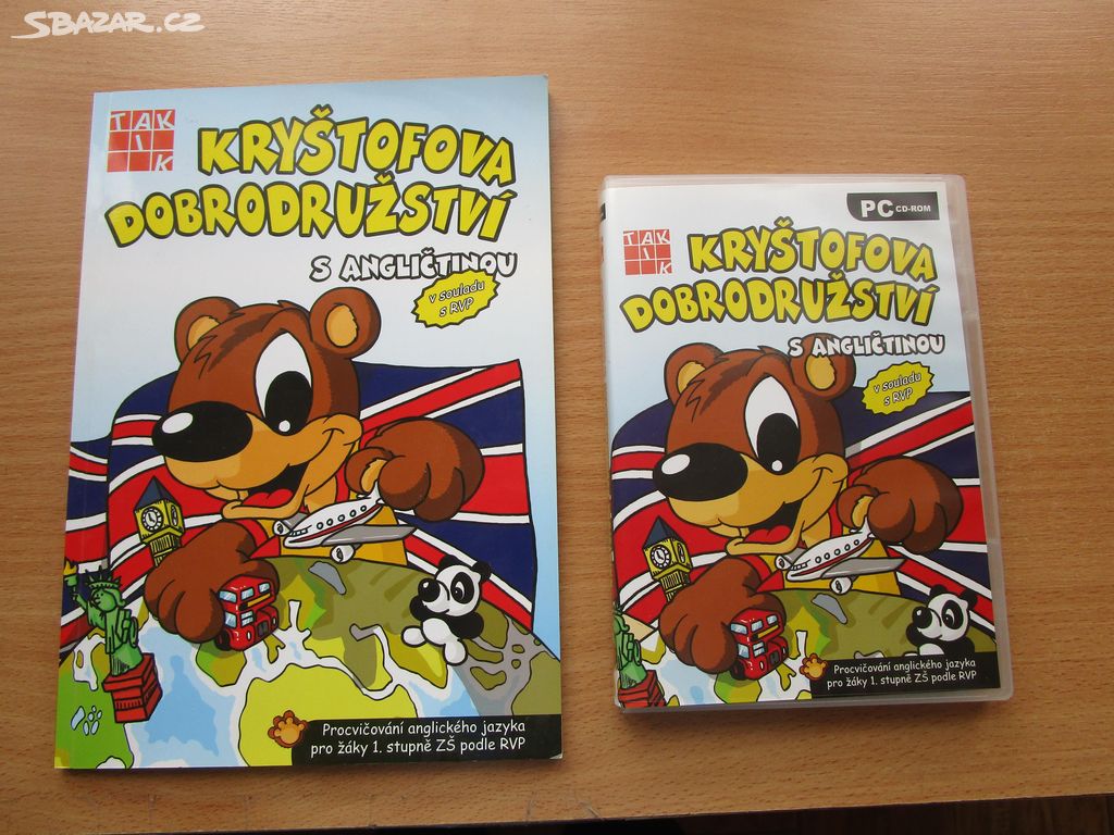 Kryštofovo dobrodružství s angličtinou + CD ROM