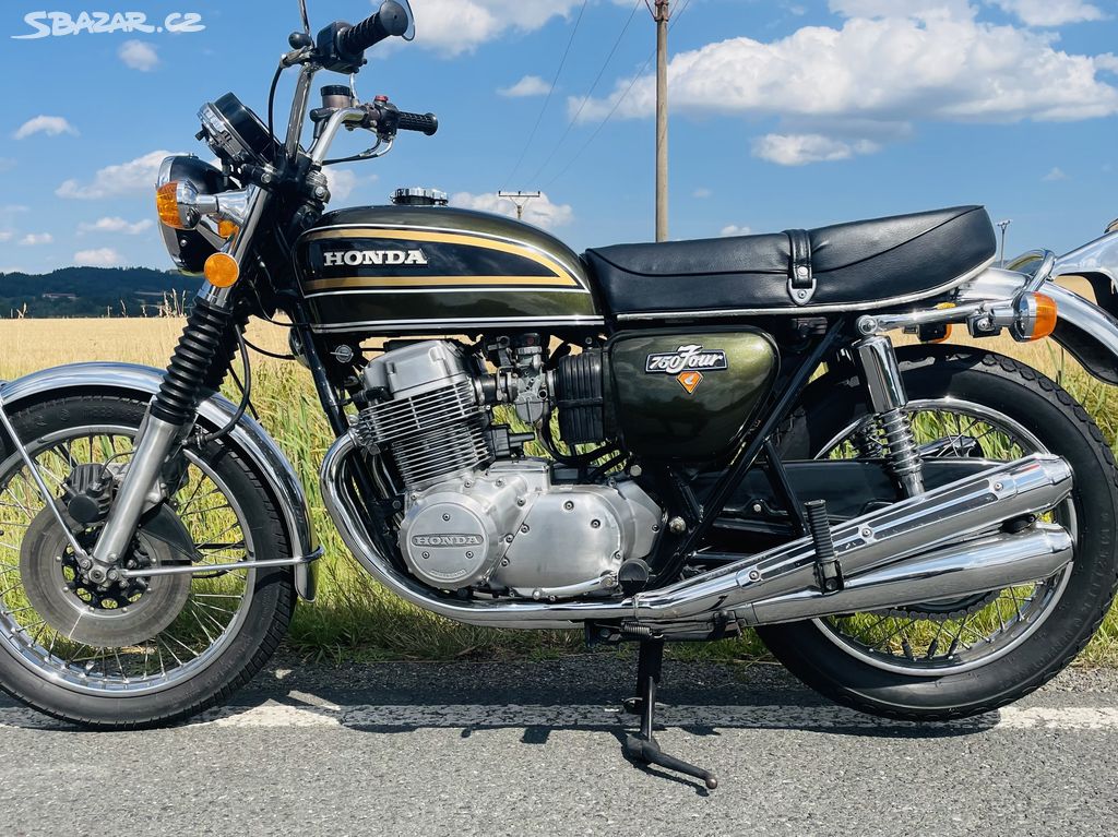 Honda CB 750 Four K3, 16.000 km, 1973, český TP