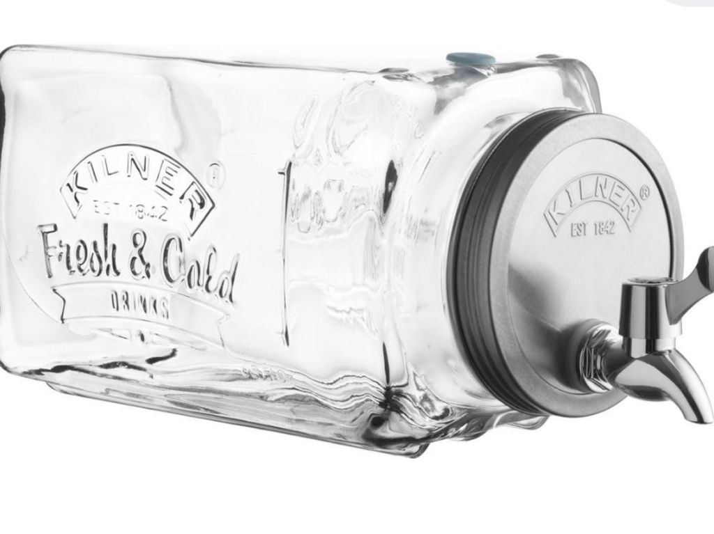 Kilner skleneny soudek (3l) s kohoutem