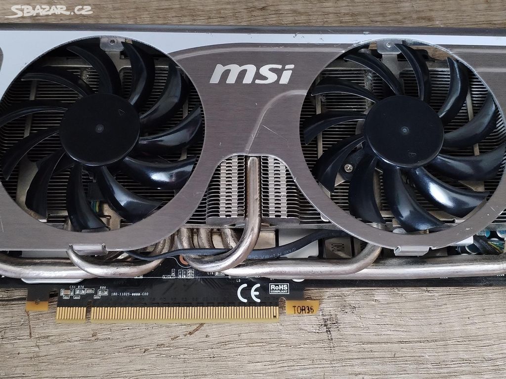 Grafická karta MSI N470GTX Twin Frozr II, PCI-E