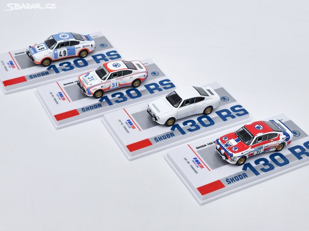 Škoda 130 RS set 1:64 FOX18