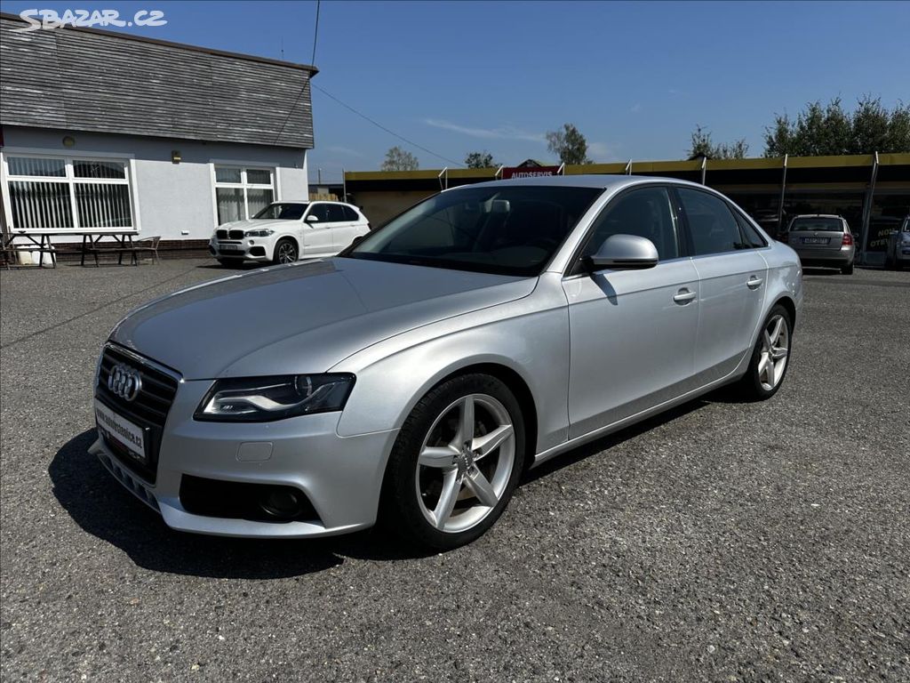 Audi A4, 2,0 TDI 125kW-PŮVOD ČR-MANUAL