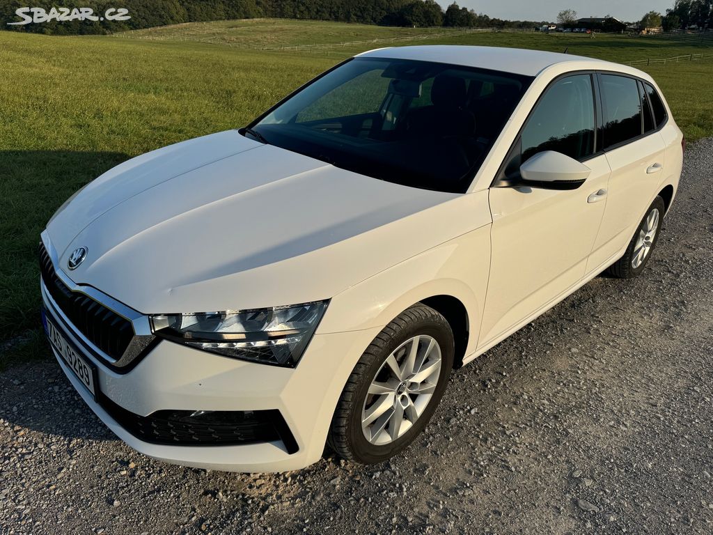 ŠKODA SCALA 1.6TDI 85kW AMBITION+ KOUPENO V ČR