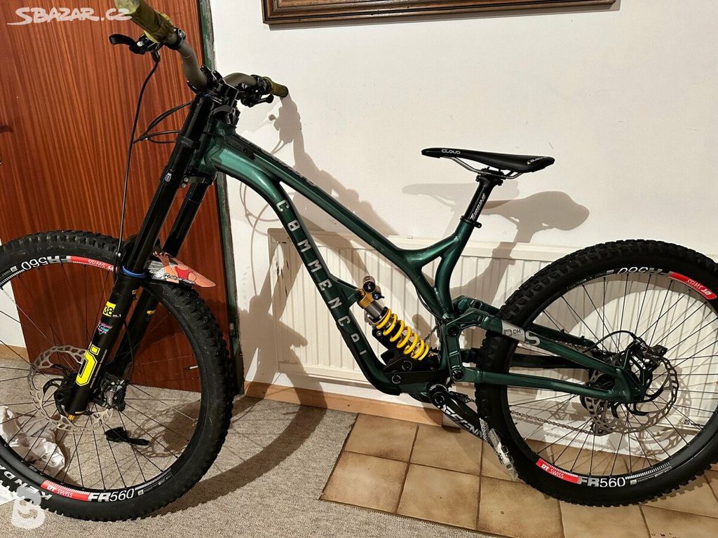 Commencal supreme dh v4 zelený